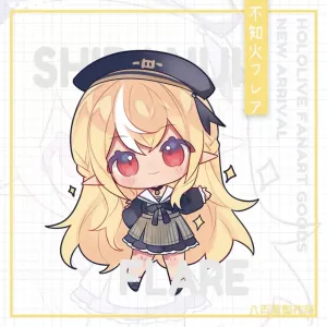 Hololive Vtuber - Shiranui Flare Double-sided Acrylic Keychain