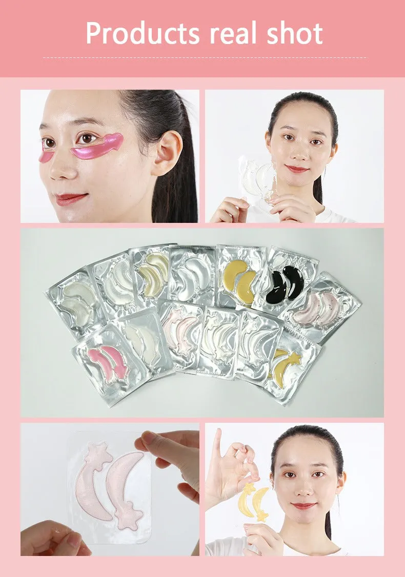 Hydrogel Eye Mask Patch Under Dark Circles Anti Aging Stars(Bulk 3 Sets)