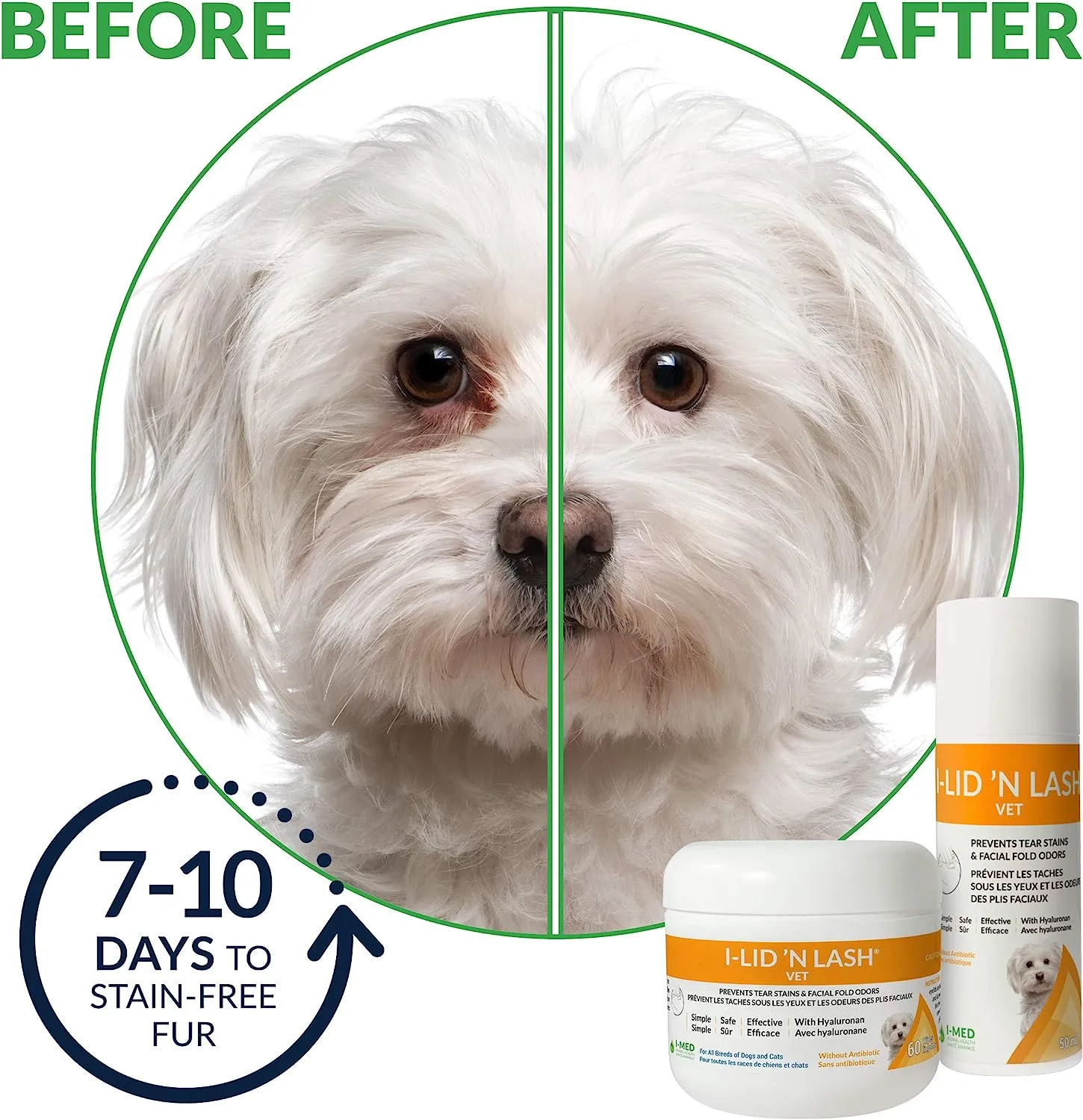 I-LID ’N LASH® VET WIPES
