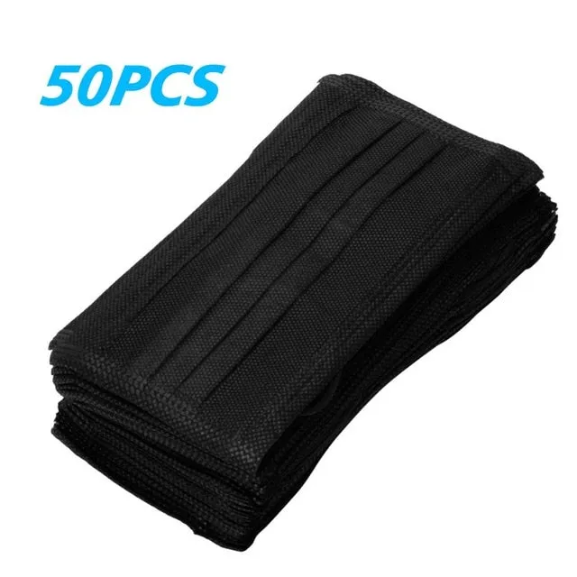 In stock!Disposable Masks 10/50 pcs Mouth Mask 3-Ply Anti-Dust FFP3 FFP2 KN95 Nonwoven Elastic Earloop Salon Mouth Face Masks