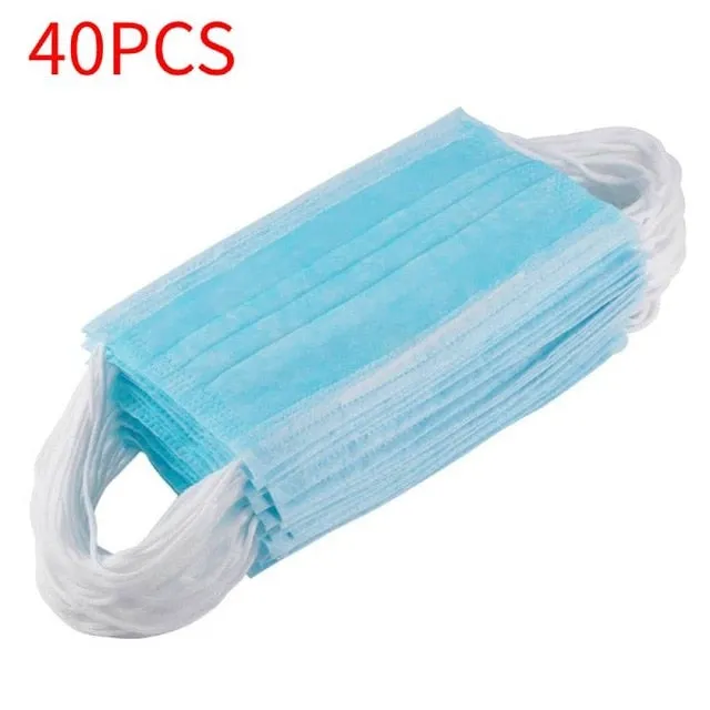 In stock!Disposable Masks 10/50 pcs Mouth Mask 3-Ply Anti-Dust FFP3 FFP2 KN95 Nonwoven Elastic Earloop Salon Mouth Face Masks