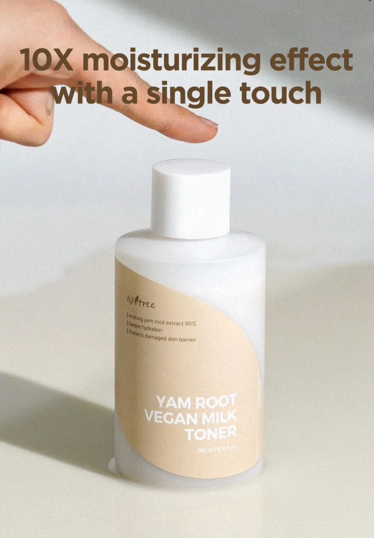 ISNTREE Yam Root Vegan Milk Toner تونر الحليب النباتي المرطب