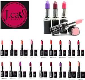 J. Cat Matte Lipstick Diary 18 pcs