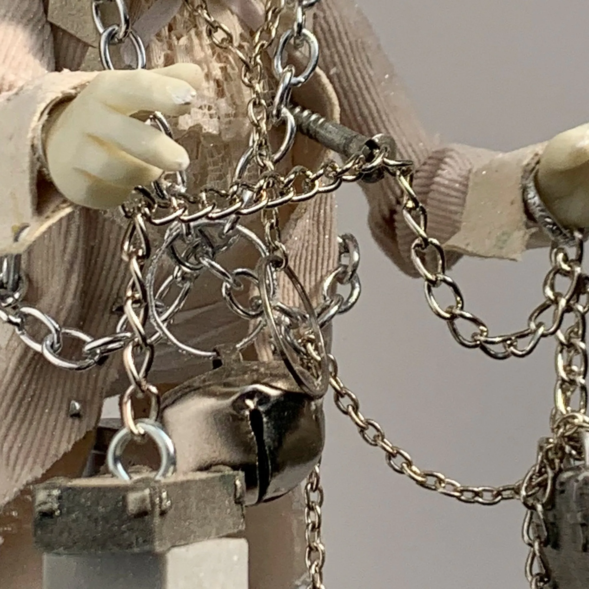 Jacob Marley Christmas Ornament - Glows in the dark - Unique take on Dickens character - Perfect gift for a Christmas Carol collector