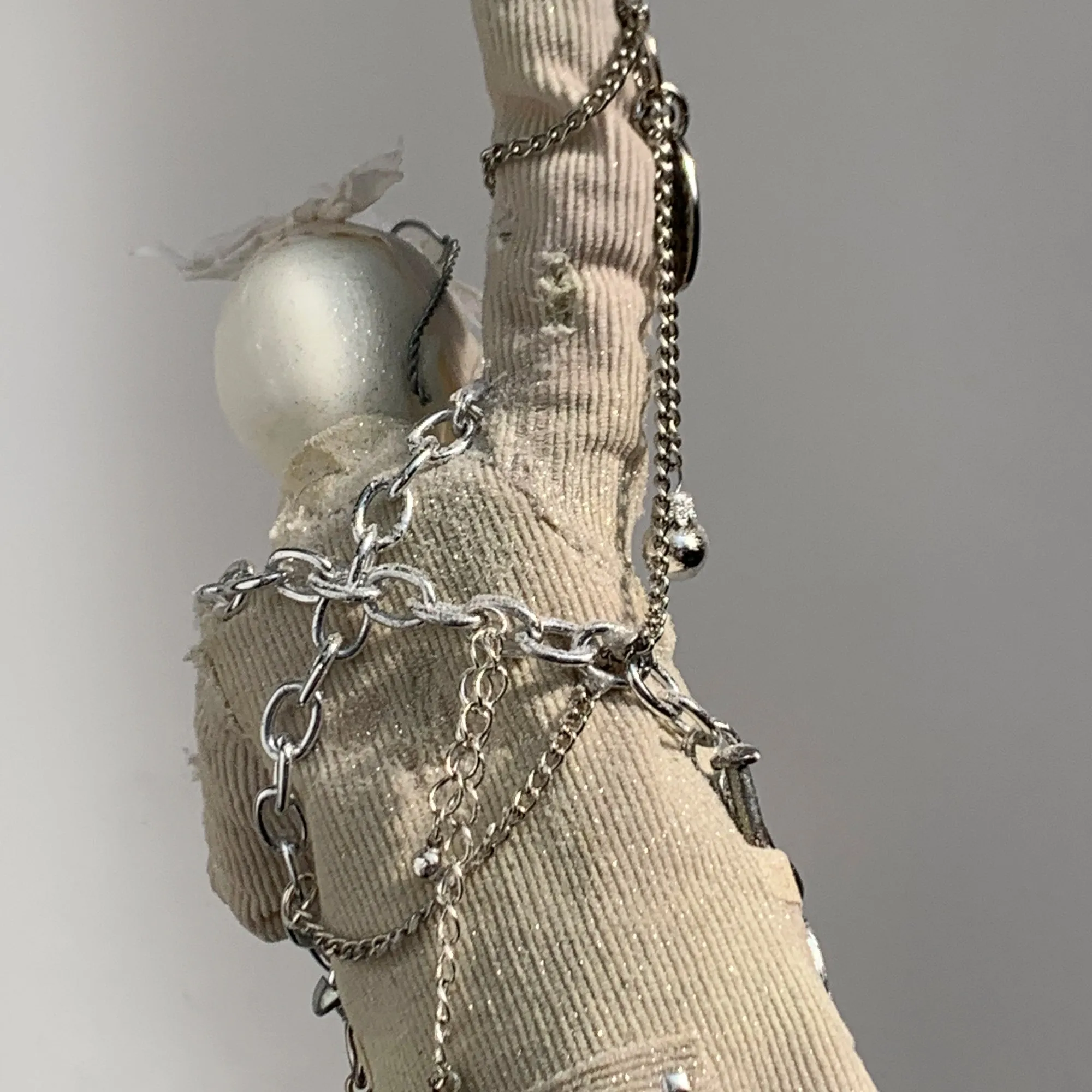 Jacob Marley Christmas Ornament - Glows in the dark - Unique take on Dickens character - Perfect gift for a Christmas Carol collector