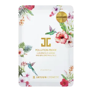 JAYJUN Pollution Proof Luminous Sheet Mask Pack قناع ورقي بالؤلؤ