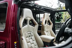 Jeep Wrangler JL 4 Door Leather Sports Interior - Cream Edition