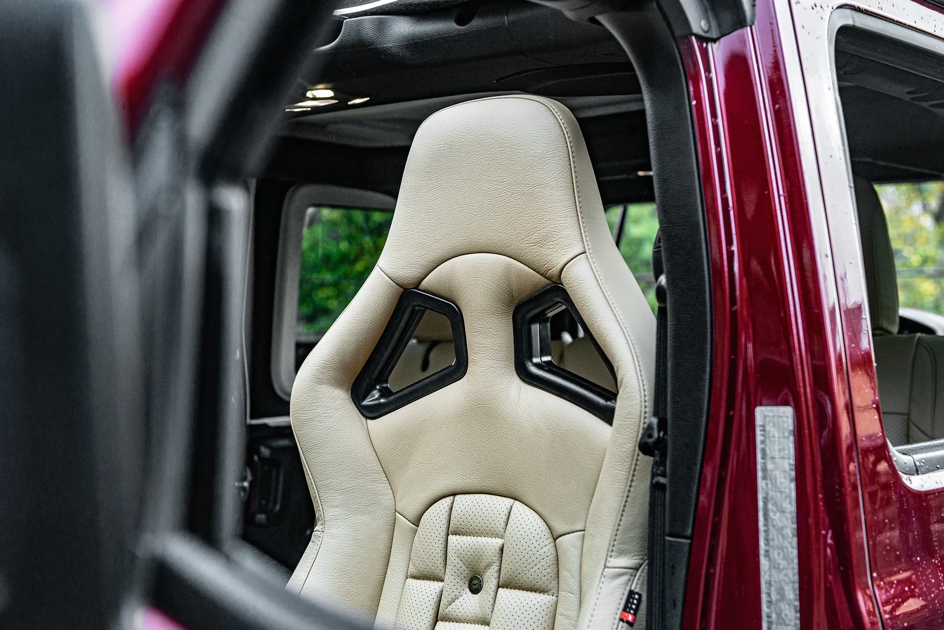 Jeep Wrangler JL 4 Door Leather Sports Interior - Cream Edition