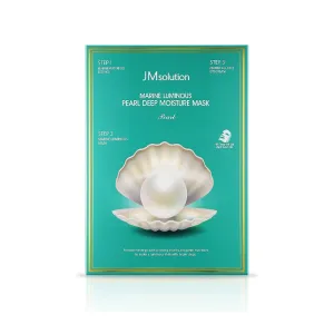 JM Solution Marine Luminous Pearl Deep Moisture Mask 10pcs