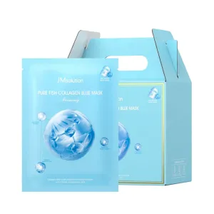 [JMSOLUTION] Pure Fish Collagen Blue Mask Firming