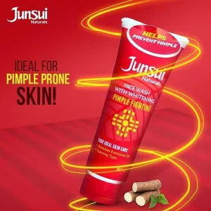 JUNSUI WHITENING FACE WASH PIMPLE FIGHTING 100GM