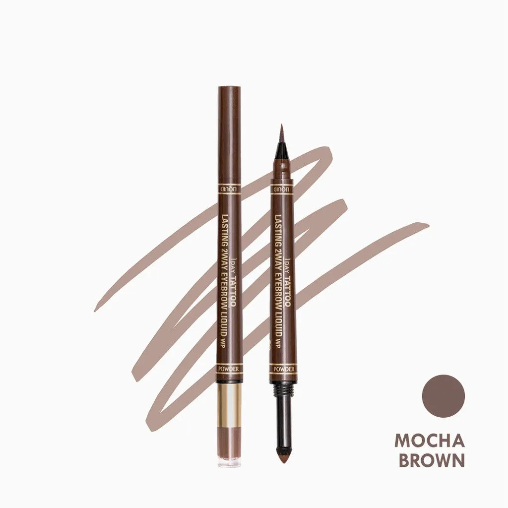 K-Palette Lasting 2Way Eyebrow Liquid WPa 03 Mocha Brown