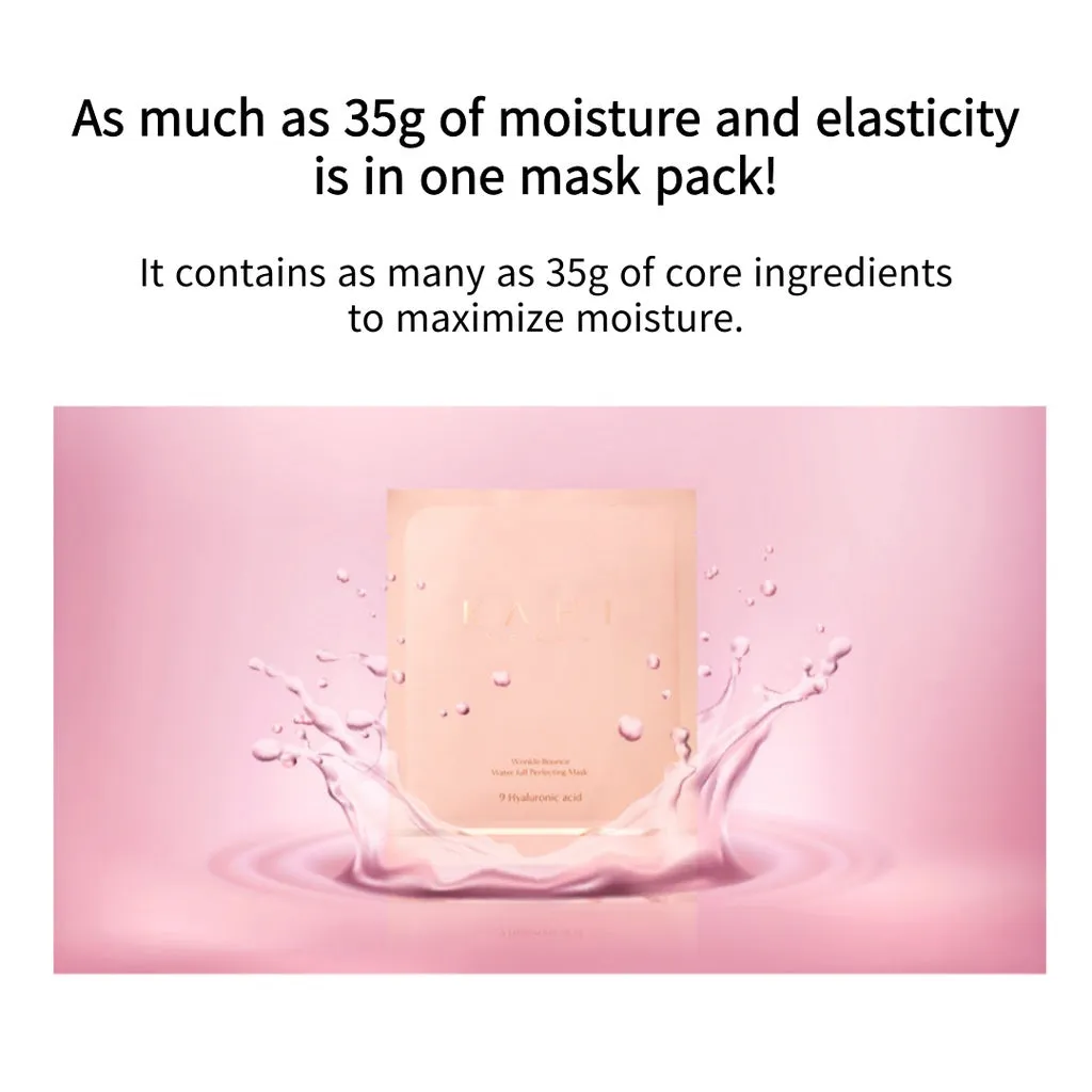 KAHI  Ready Stock Wrinkle Bounce Moisture Perfecting Mask