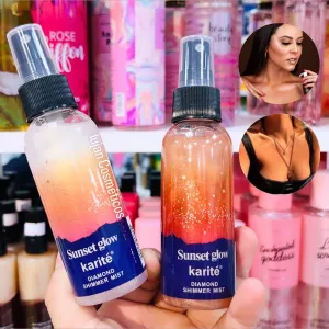 Karite Sunset Glow Diamond Shimmer Mist