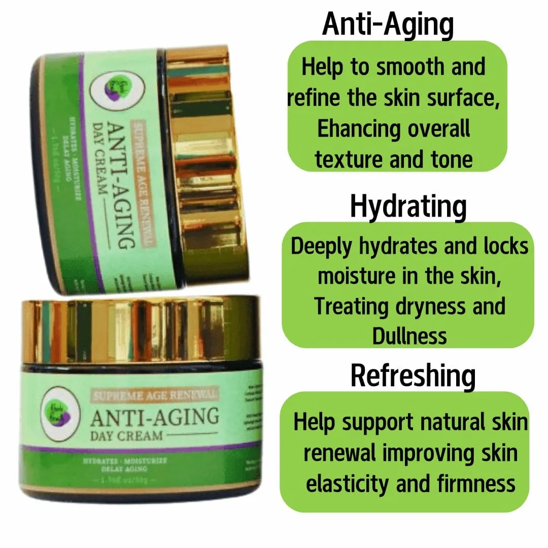 Khichi Beauty 6 pc Supreme Age Renewal Anti-Aging Skincare Set.