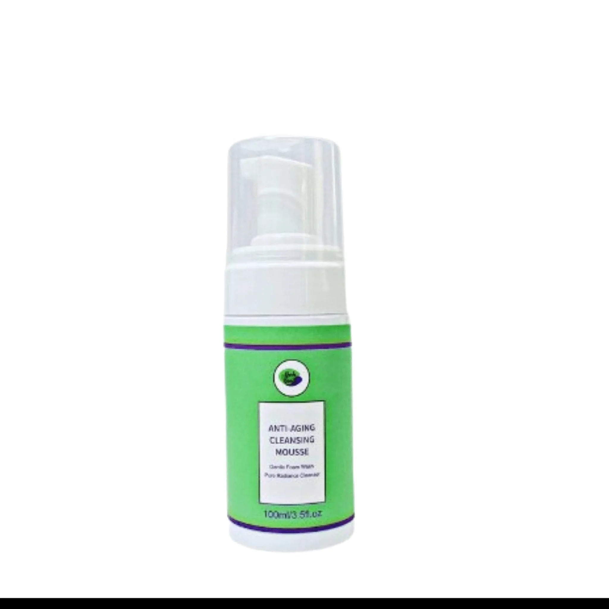 Khichi Beauty Anti-aging Cleansing Mousse, Gentle Foam Wash, Pure Radiance Cleanser 3.5 oz (100ml).