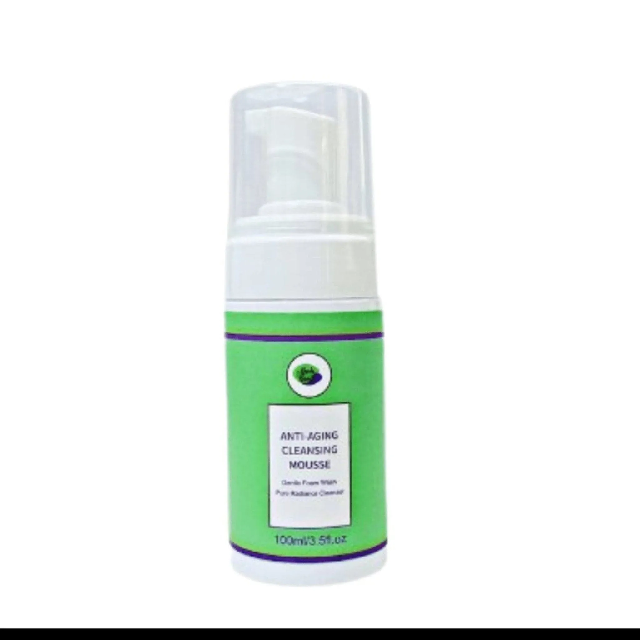 Khichi Beauty Anti-aging Cleansing Mousse, Gentle Foam Wash, Pure Radiance Cleanser 3.5 oz (100ml).