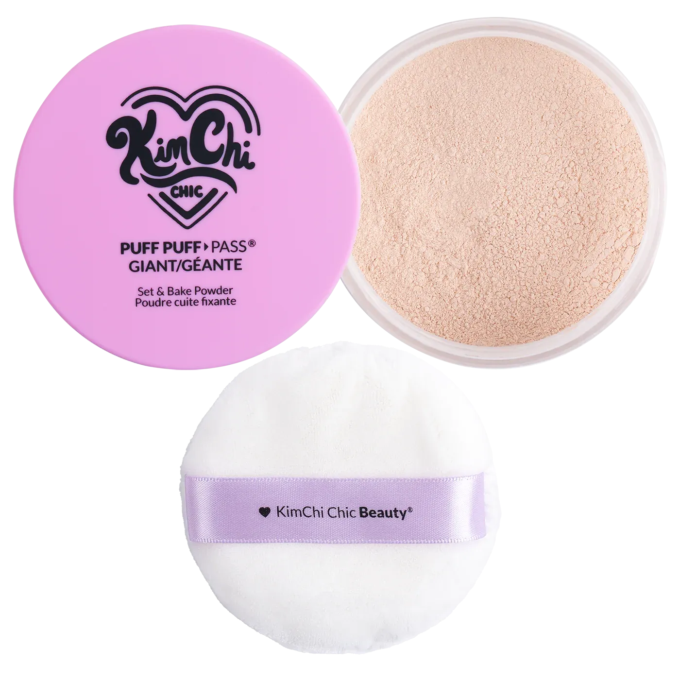 KimChi PUFF PUFF PASS SET & BAKE POWDER