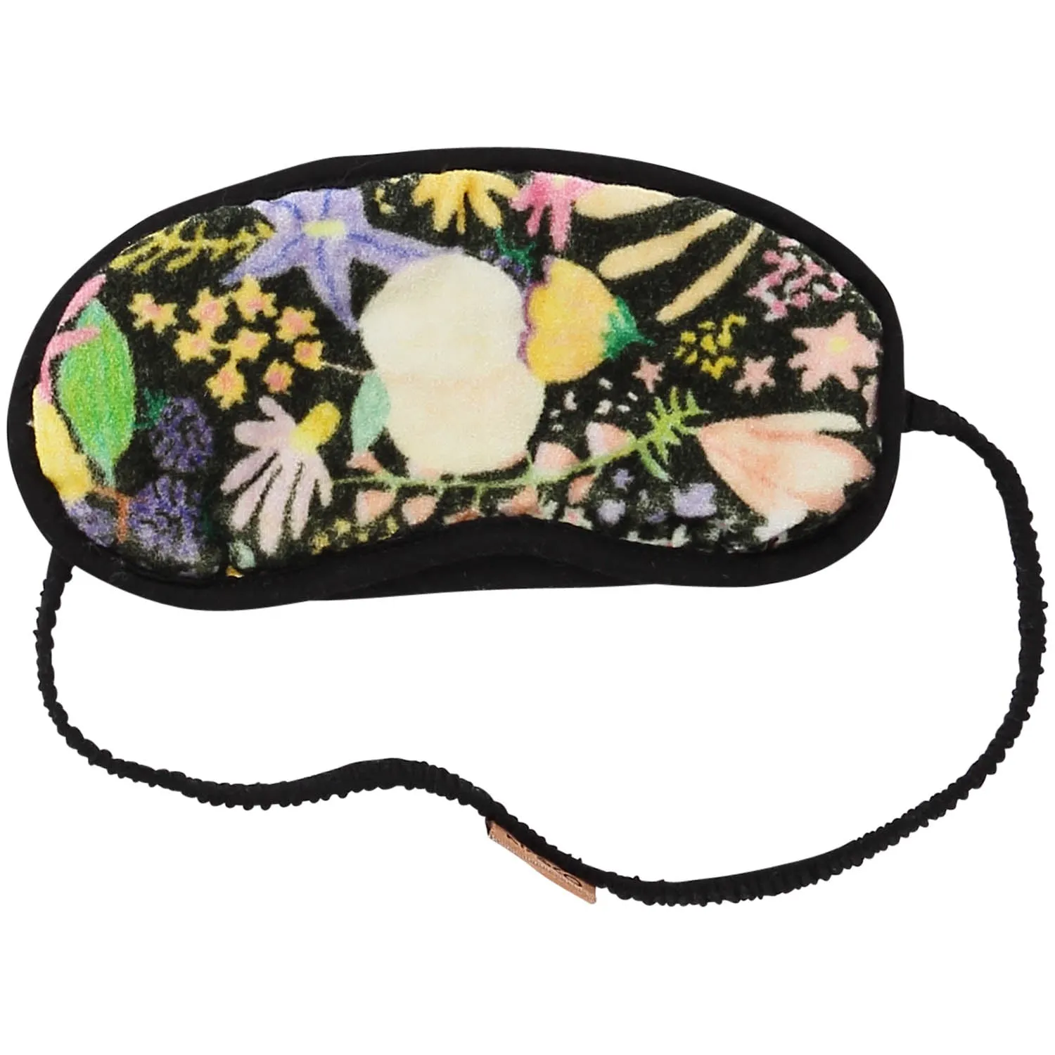 Kip & Co Meadow Black Velvet Eyemask