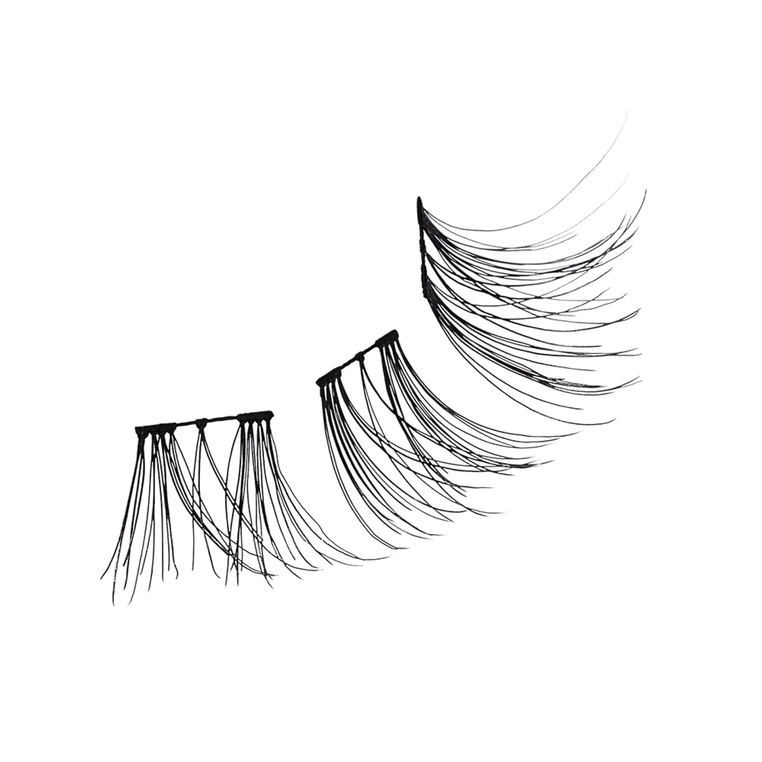 KISS FALSCARA multi pack natural wispy wisps رموش صناعية طرفية طبيعية