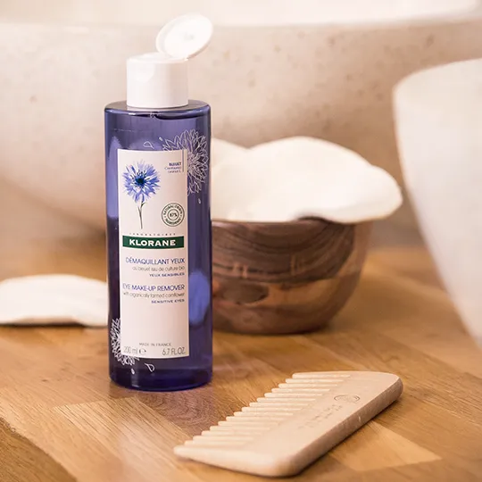 Klorane Eye Make-Up Remover with Organically Farmed Cornflower