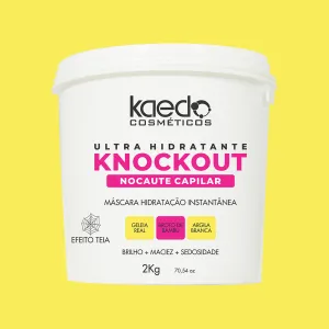 Knockout Royal Jelly White Clay Bamboo Hydration Web Effect Mask 2kg - Kaedo