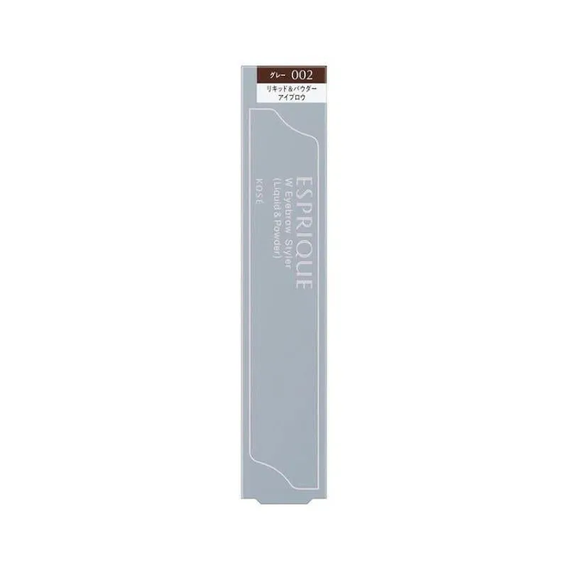 KOSÉ COSMEPORT Esprique Double Eyebrow Styler (Liquid & Powder) (GY002 Natural Gray)