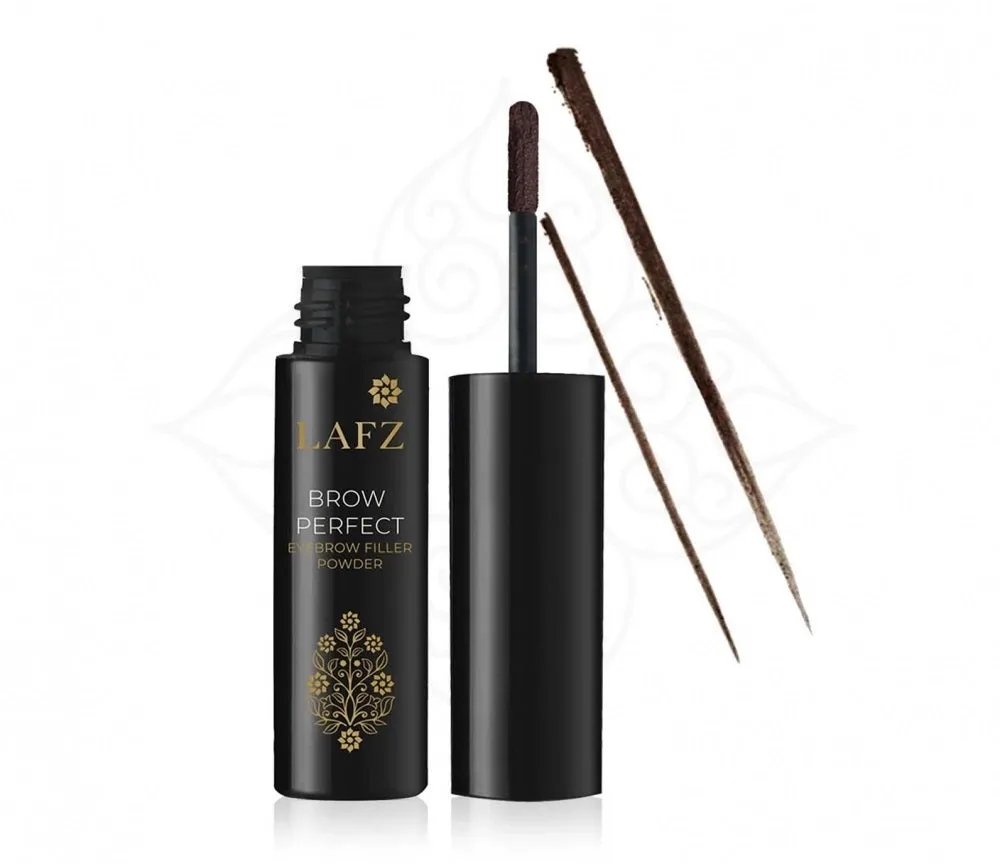 Lafz Halal Brow Perfect Eyebrow Filler Powder (1.0g)- 01 Natural Brown