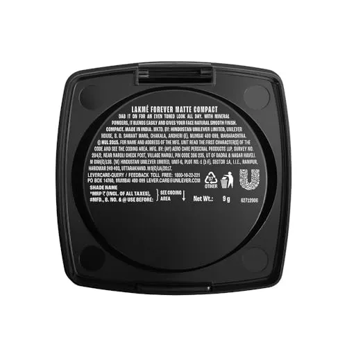 LAKMÉ Face It Compact, Pearl, 9 g