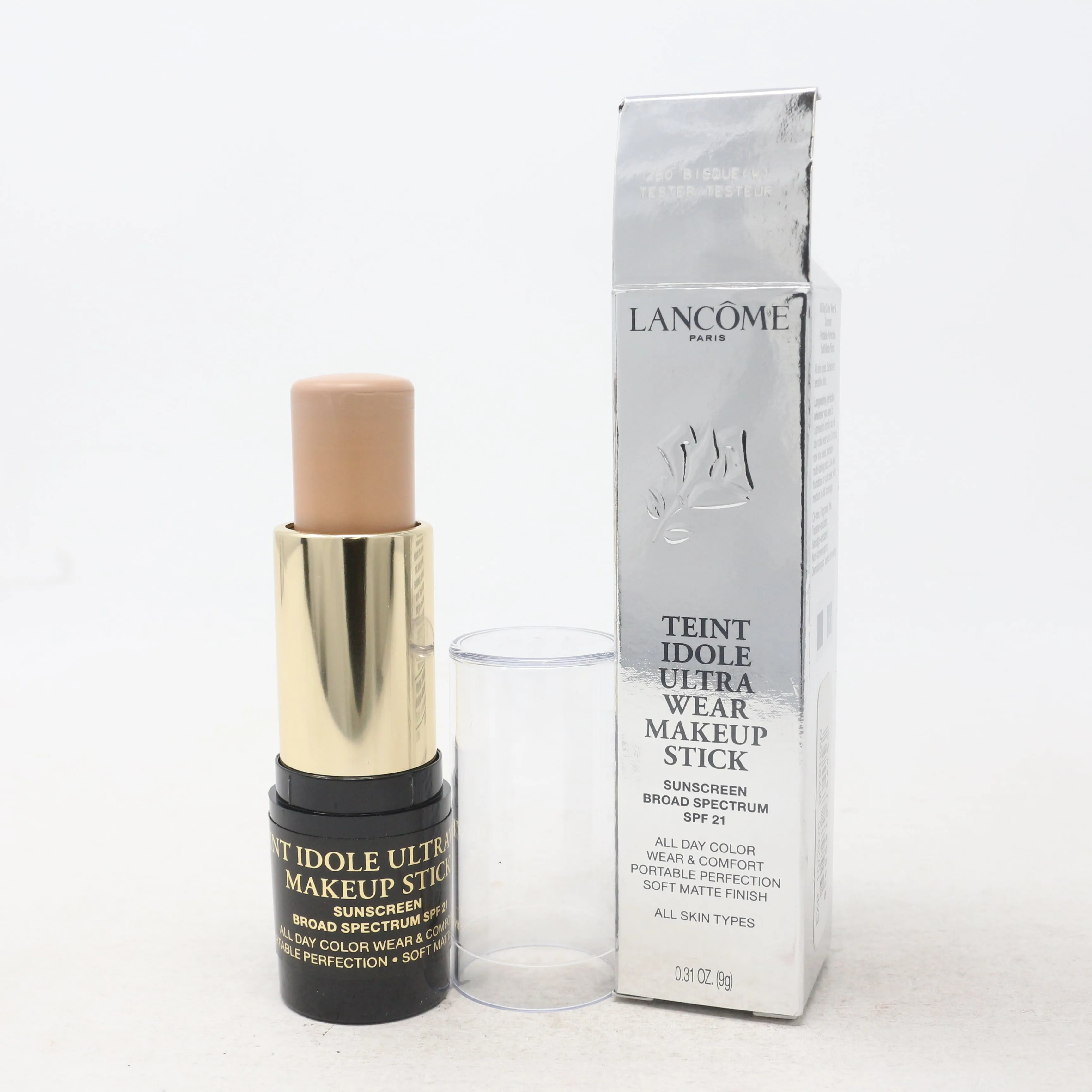 Lancome Teint Idole Ultra Wear Makeup Stick Plastic Cap  0.31oz/9g New