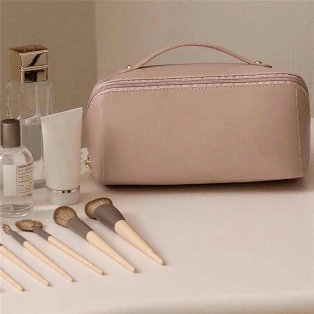 Leather Cosmetic Bag