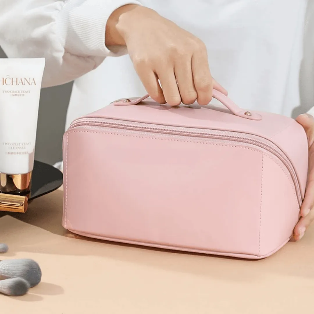 Leather Cosmetic Bag