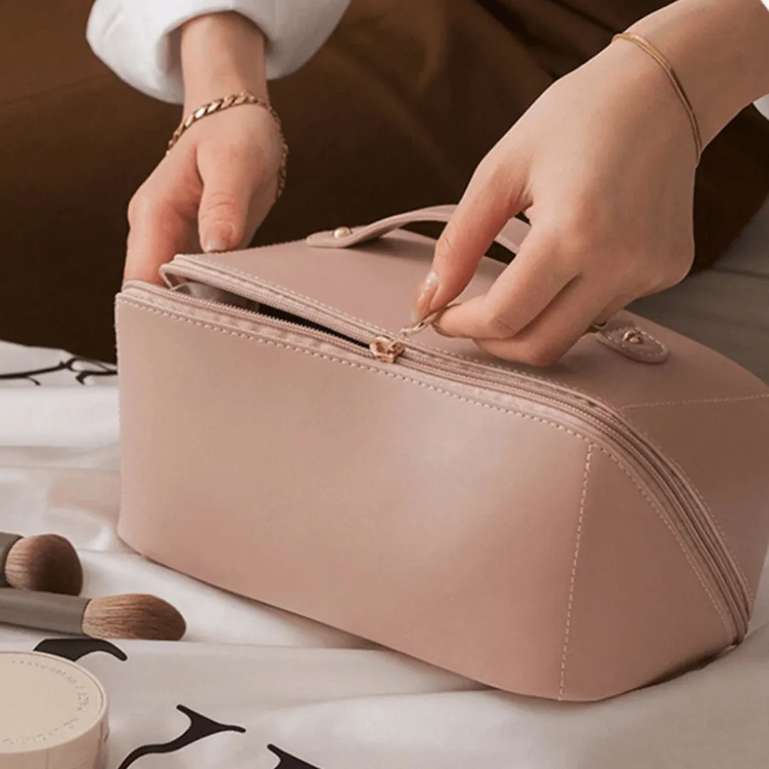 Leather Cosmetic Bag