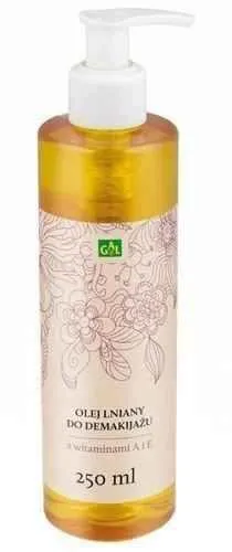 Linseed oil makeup remover with vitamins A and E 250ml