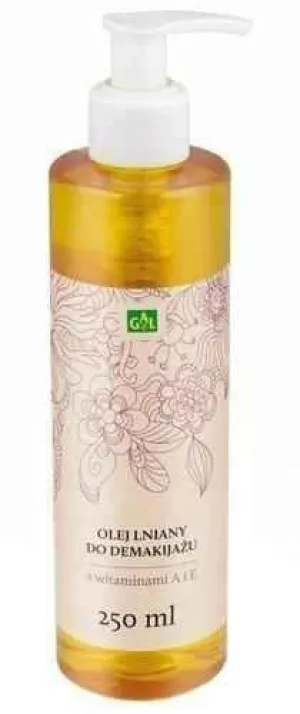 Linseed oil makeup remover with vitamins A and E 250ml