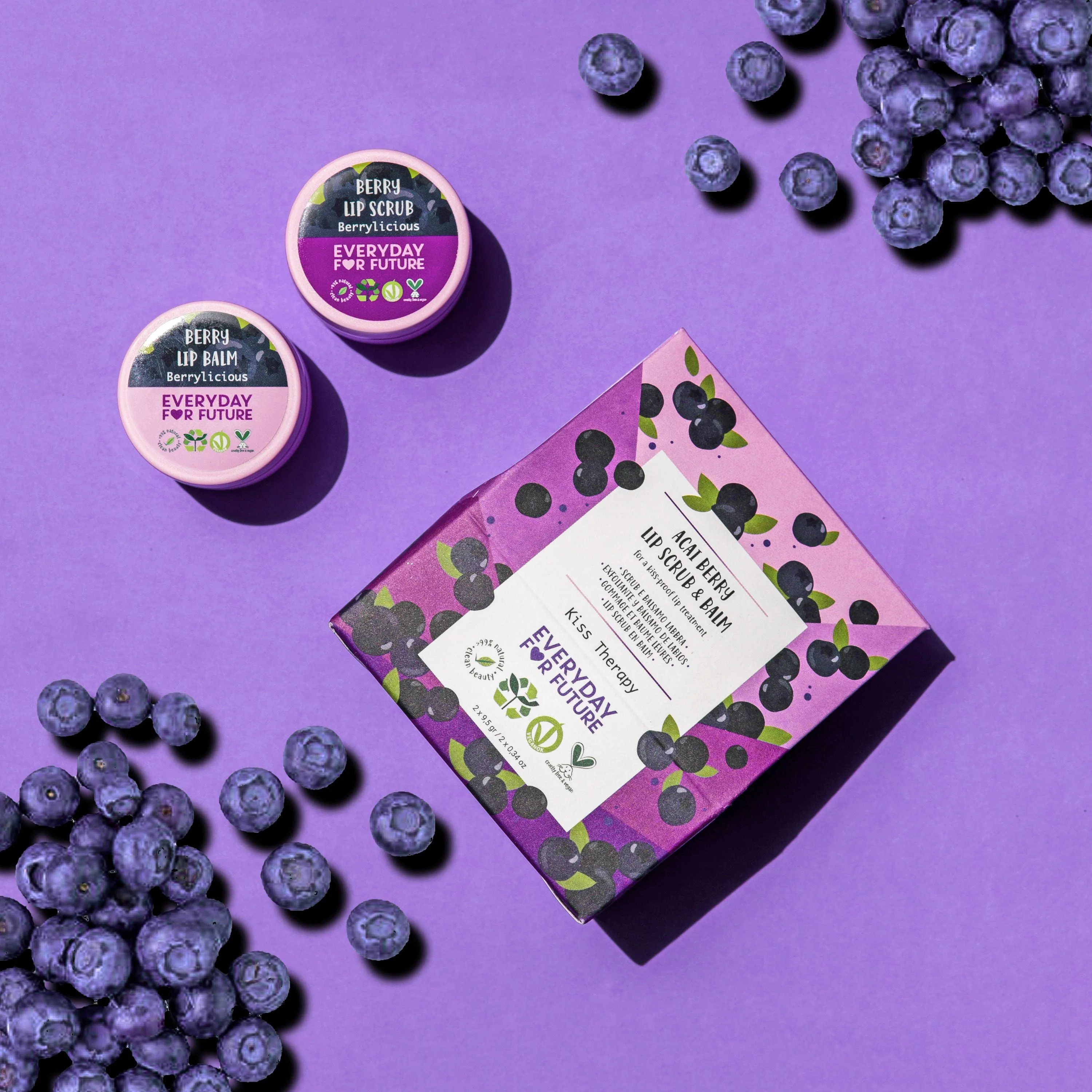 Lip Balm & Scrub Kiss Therapy Starter Set