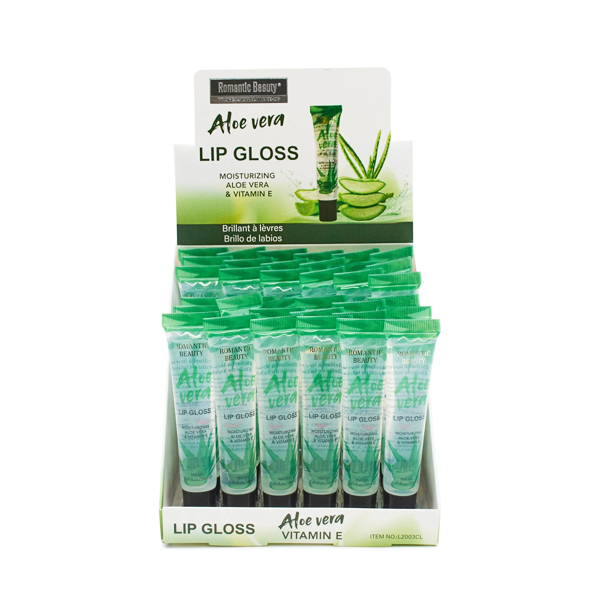 Lip Gloss Clear - Aloe