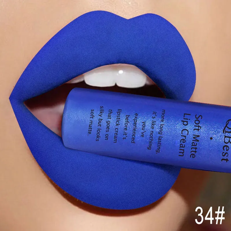 Lip Gloss Liquid Lipstick: Waterproof, Long-lasting Lip Stain Makeup for Women.