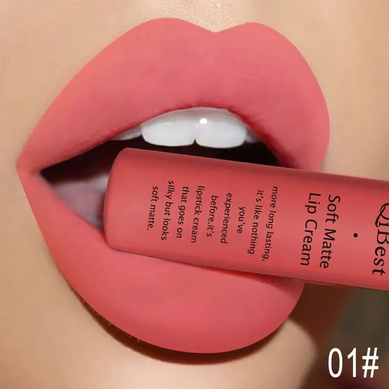 Lip Gloss Liquid Lipstick: Waterproof, Long-lasting Lip Stain Makeup for Women.