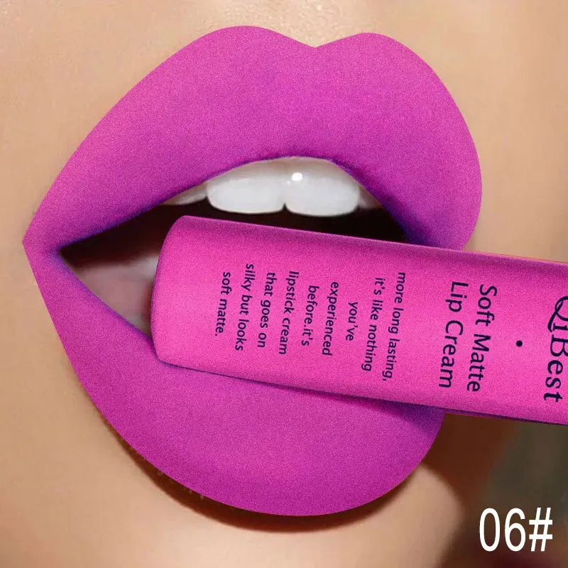 Lip Gloss Liquid Lipstick: Waterproof, Long-lasting Lip Stain Makeup for Women.