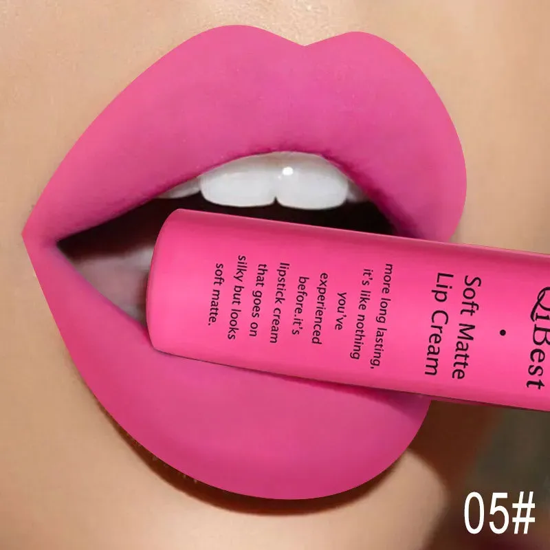 Lip Gloss Liquid Lipstick: Waterproof, Long-lasting Lip Stain Makeup for Women.
