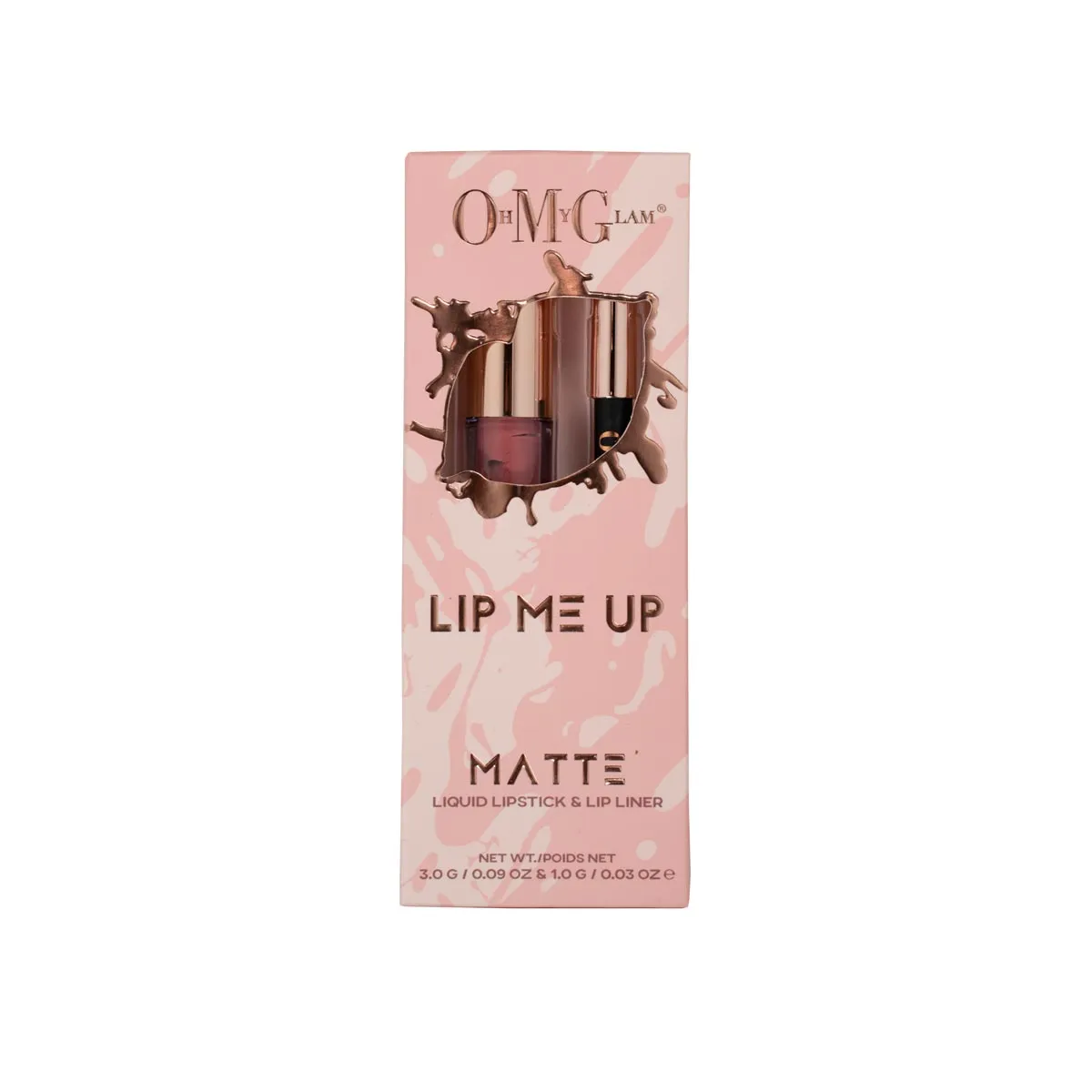 LIP ME UP Matte Liquid Lipstick & Lip Liner - Pink is the New Glam