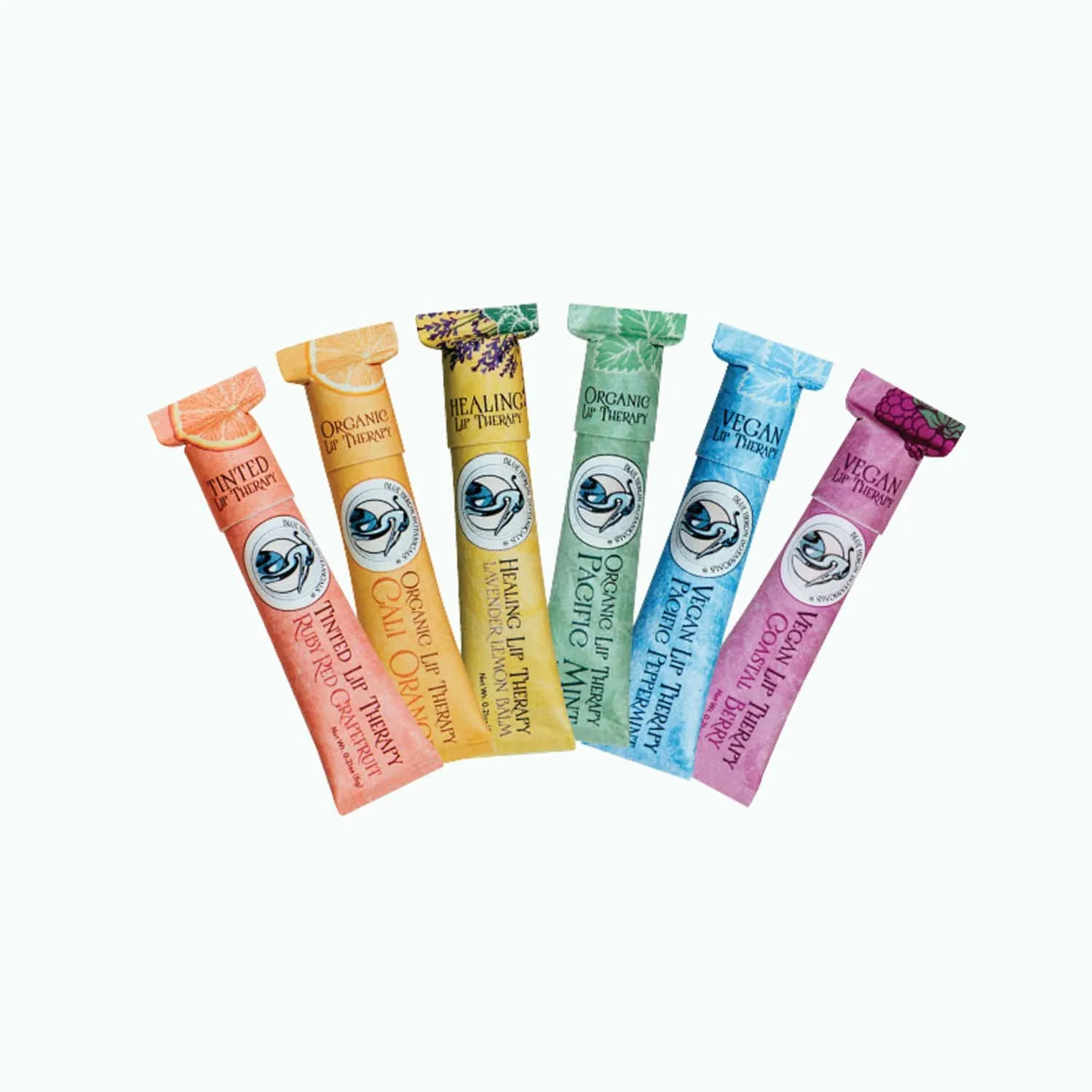 Lip Therapy Balm - Zero Waste Lip Balm, Plastic Free, Organic, Multiple Flavors