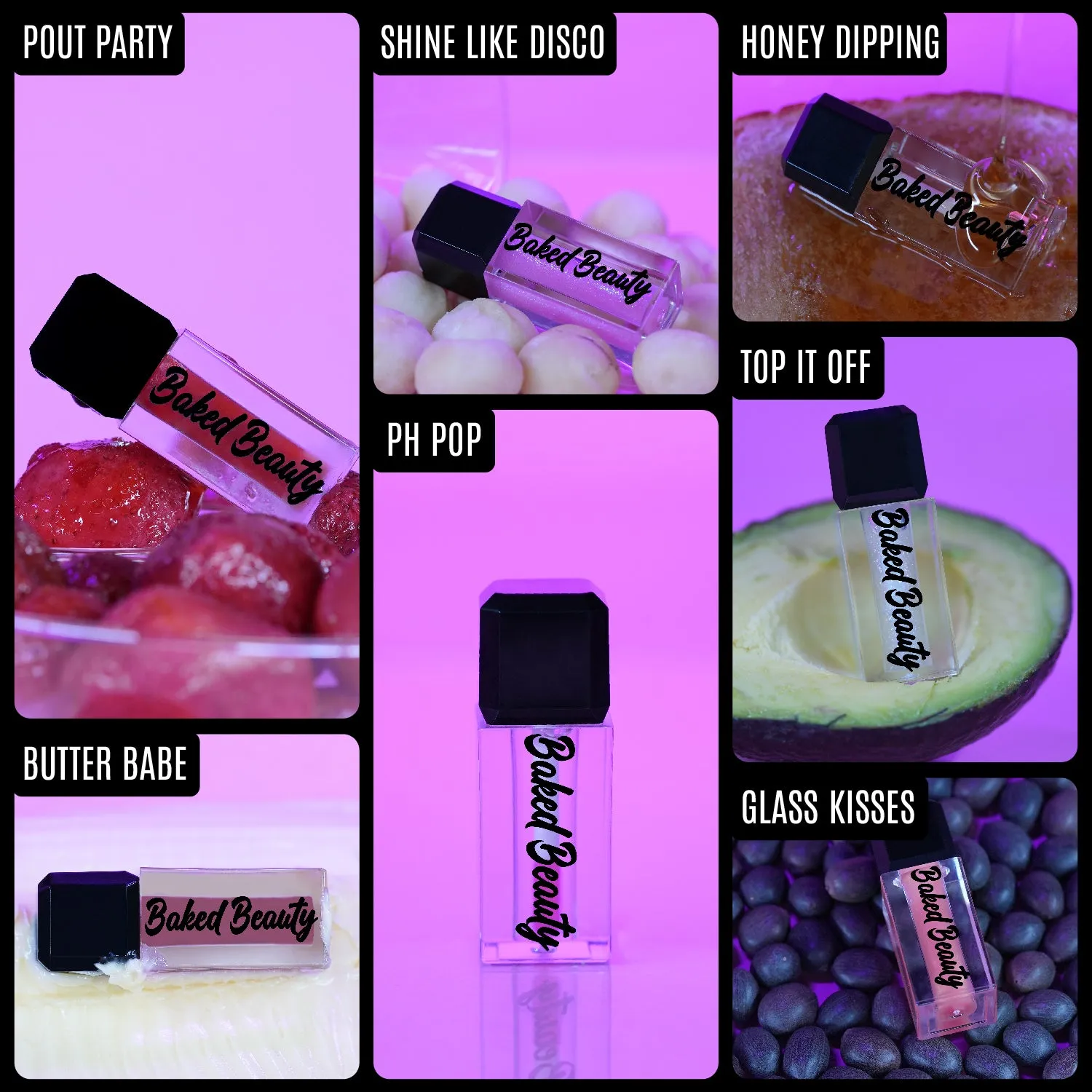 Lip Trip Lip Oils Pack of 7