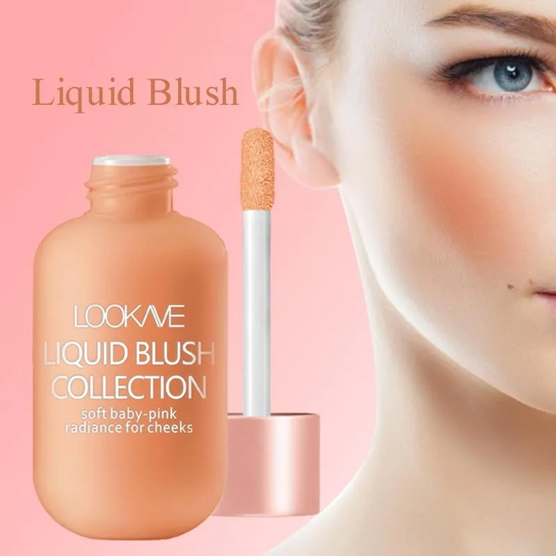 Liquid Blush Soft Cream Blush Makeup Milk Tea Micro-Shimmer Brightening Lasting Cream Blush Long Lasting Lightweight Natural