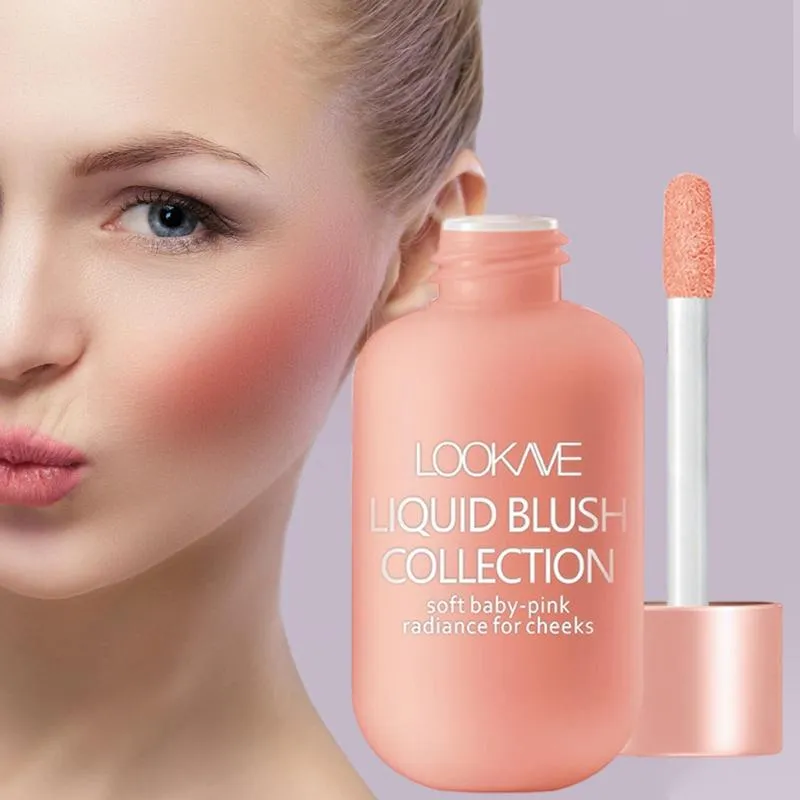 Liquid Blush Soft Cream Blush Makeup Milk Tea Micro-Shimmer Brightening Lasting Cream Blush Long Lasting Lightweight Natural