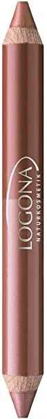 Logona Double No. 01 Lip Pencil, Bronze, 0.02 Gram