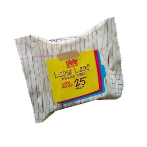 Loose Leaf Makeup Wipes