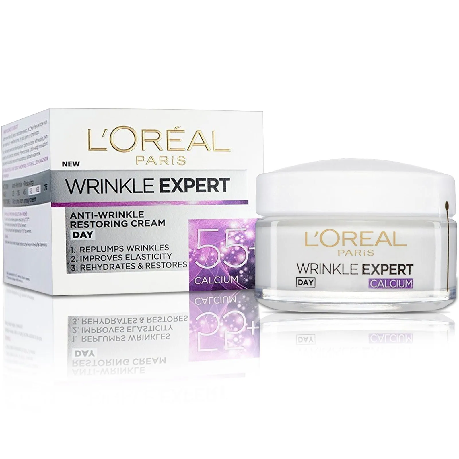 L'Oréal Wrinkle Expert 55  Anti-Wrinkle & Restoring Day Cream