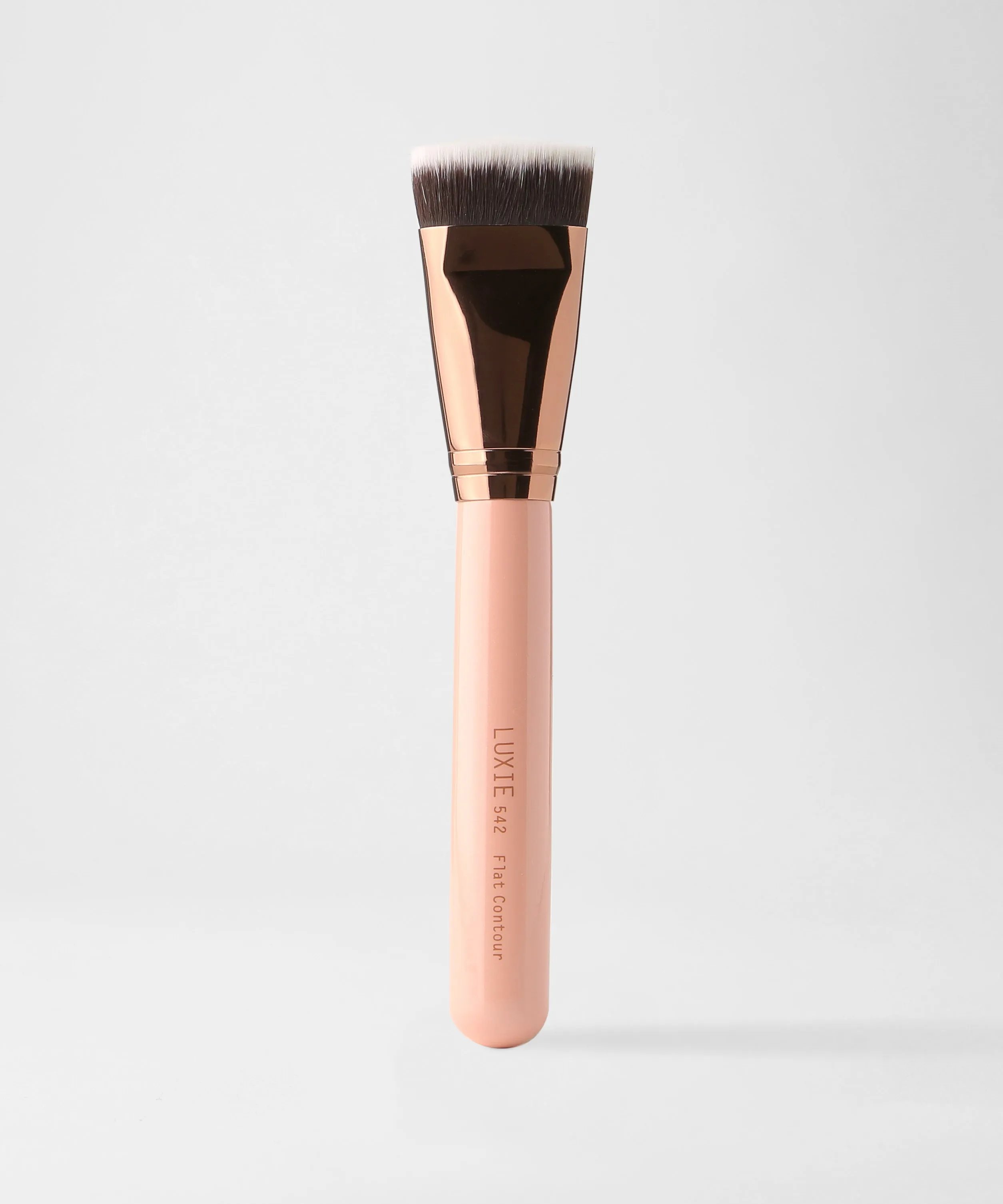 LUXIE 542 Flat Contour Brush - Rose Gold